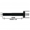 Parafuso Sextavado Ao 8.8  M14 x 60MM MB DIN 960 M14-1.50x60 ROSCA PARCIAL